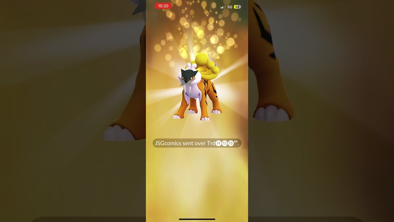 Pokemon Shiny Raikou 10