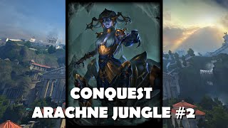 Smite - Arachne Jungle - ARACHNE DESTROYING MID GAME