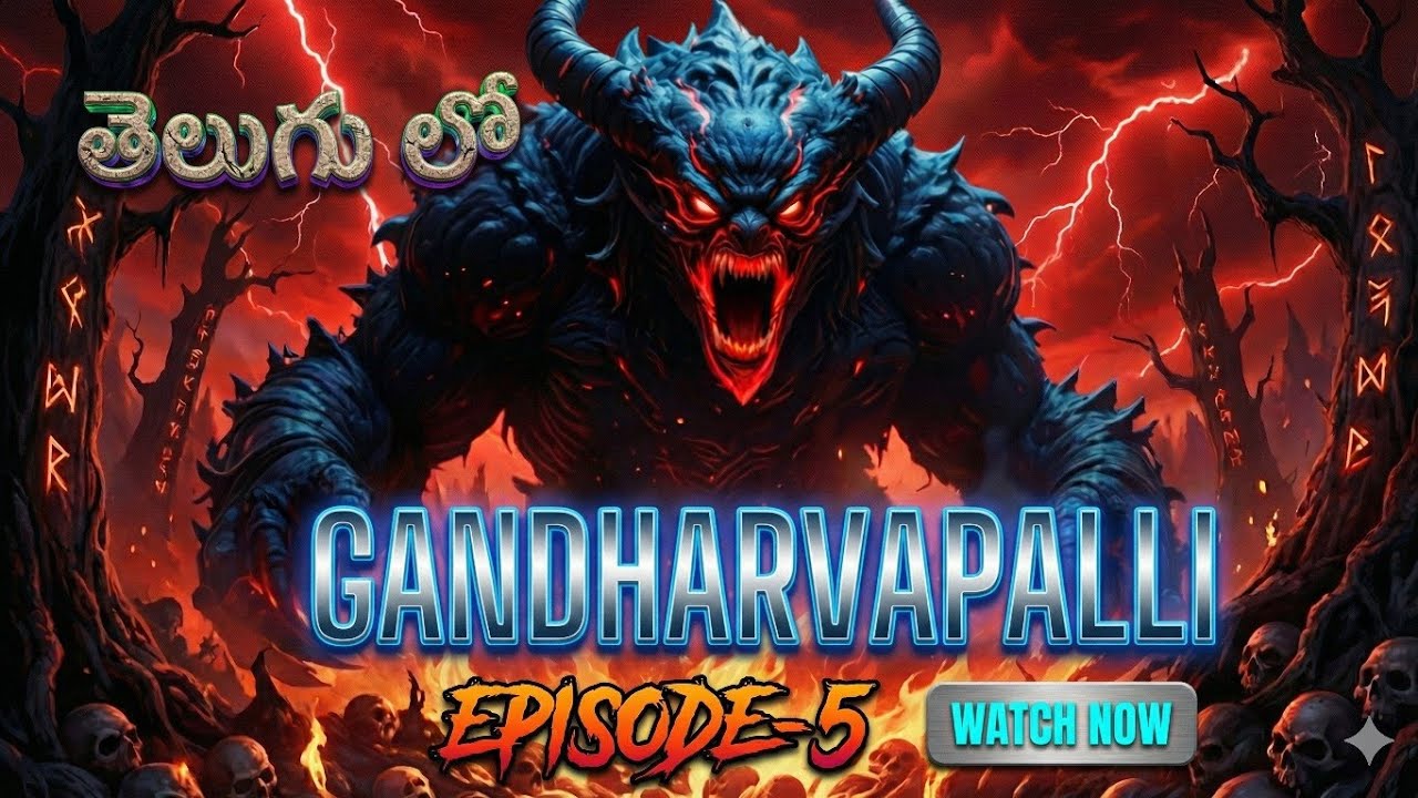 Gandharvapalli - episode 5 | The Cursed Mountain | telugu cartoon story