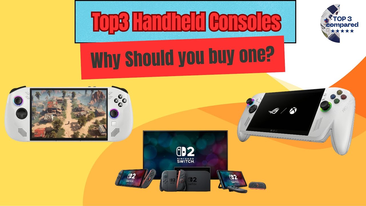 ROG Ally vs Legion Go vs Switch 2: Ultimate Handheld Showdown!