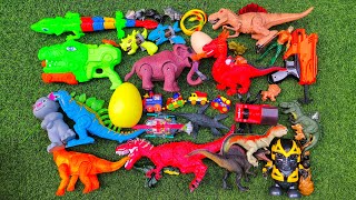 Hunting Dinosaurios Jurassic World Dominion ; Tyrannosaurus Rex, Crocodile, Surprise Eggs,Raptor