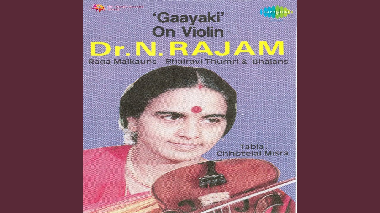 Raga Bhairavi Thumri in Teentaal Baat Chalat Mori Chunari Rang Daari