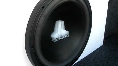 My JL Audio 12w3v2 Comp Sub