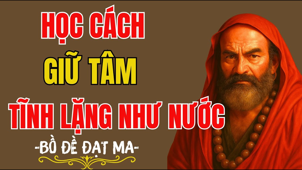Bồ Đề Đạt Ma: Học cách giữ tâm tĩnh lặng như nước , phúc càng dày càng sâu | Tĩnh Tâm Mà Ngẫm
