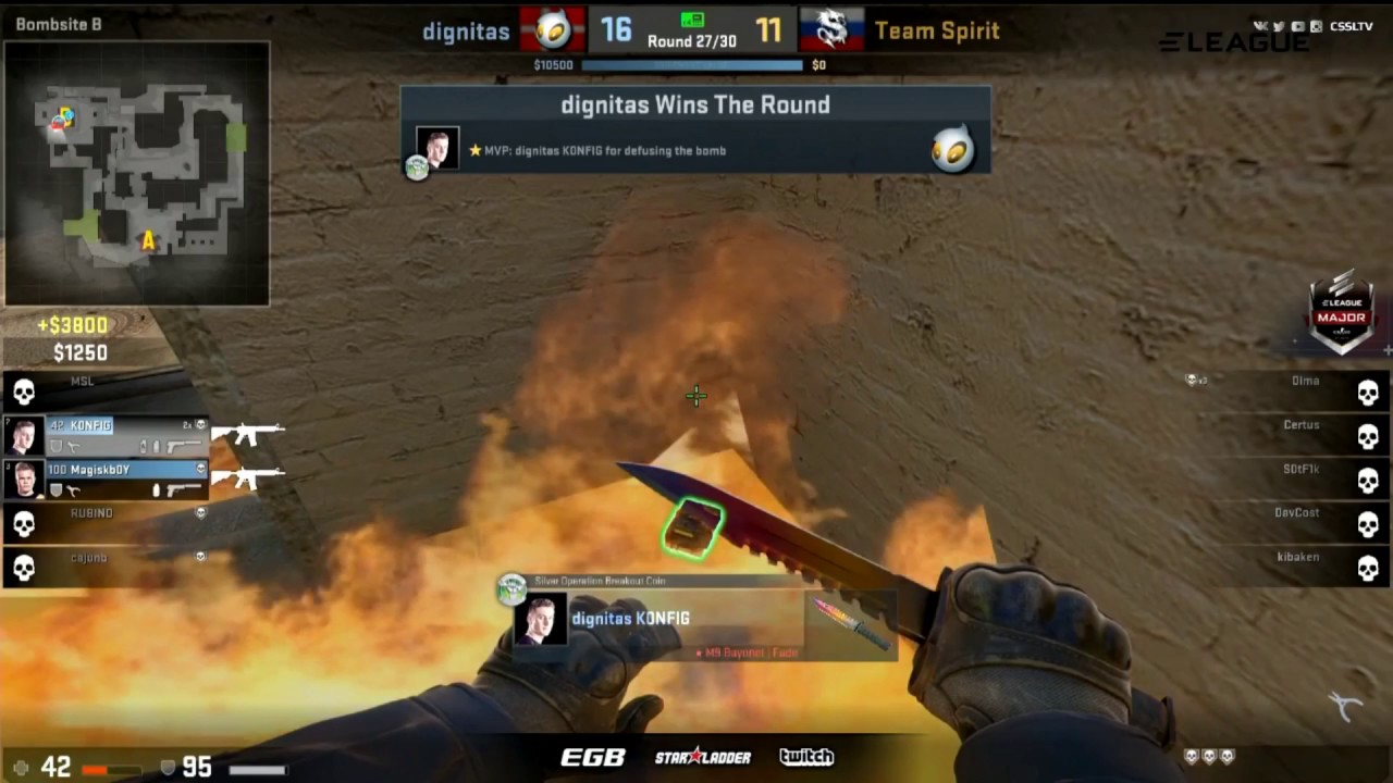 magiskboy BM | Team Dignitas vs Team Spirit | ELEAGUE Major 2017