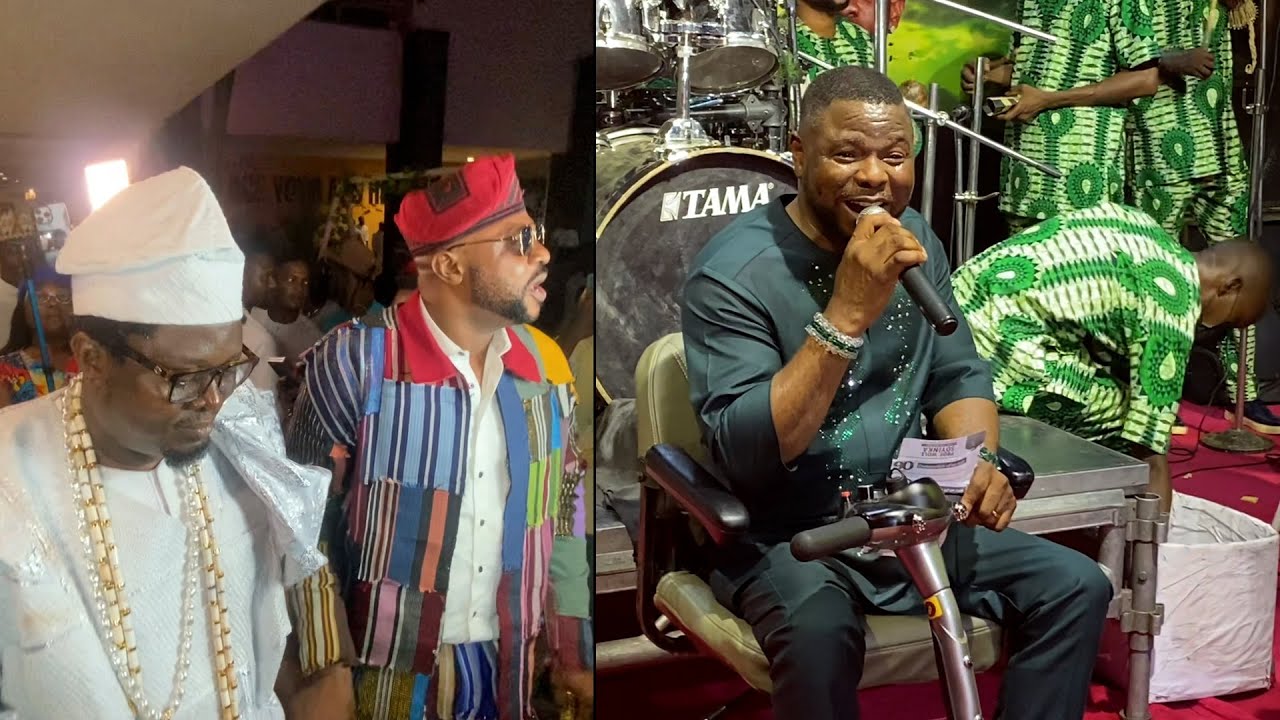 YINKA AYEFELE LIVE ON STAGE AT ORI REBIRTH MOVIE PREMIERE BY MUYIWA ADEMOLA