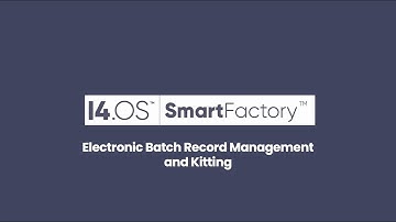 I4.OS | SmartFactory™ for NetSuite — eBR Kitting Module Explainer