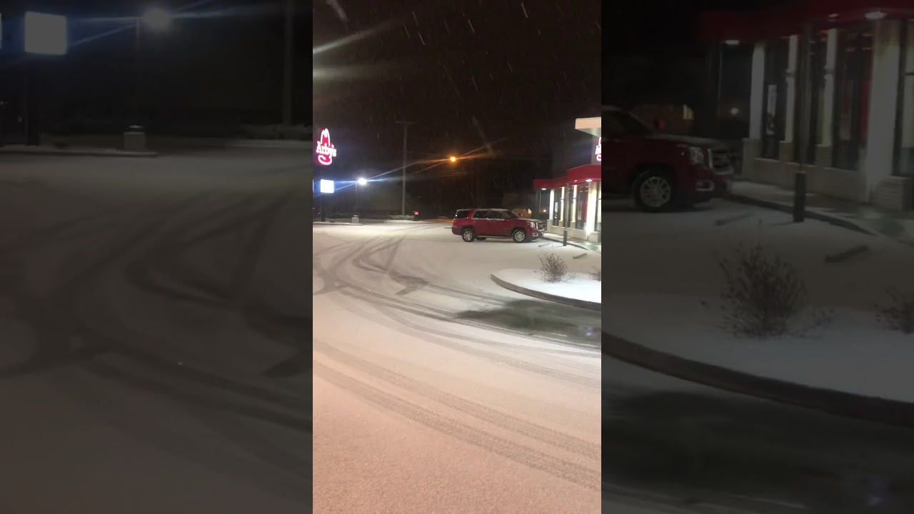 First Snow in Knoxville, Tennessee YouTube