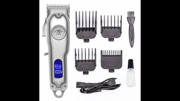 Tông đơ cắt tóc không dây Hair clipper T68 chuyên nghiệp dành cho salon và gia đình - công suất 8W