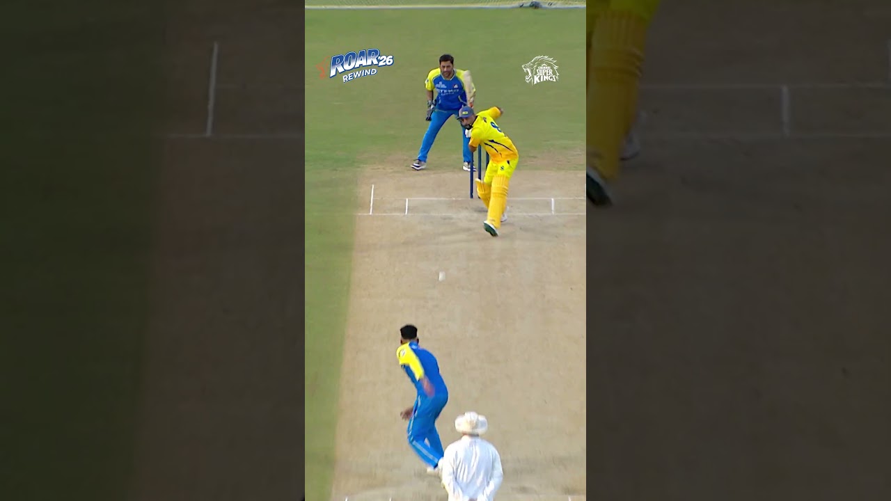⏪ Murali Vijay vs Rahul Chahar in a fun little face-off! 🥳#WhistlePodu #RoarRewind