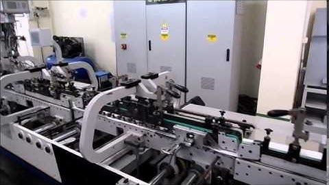 VIDEO PRINTICS U13401014 OMEGA ALLPRO 76 SPECIALTY FOLDER GLUER