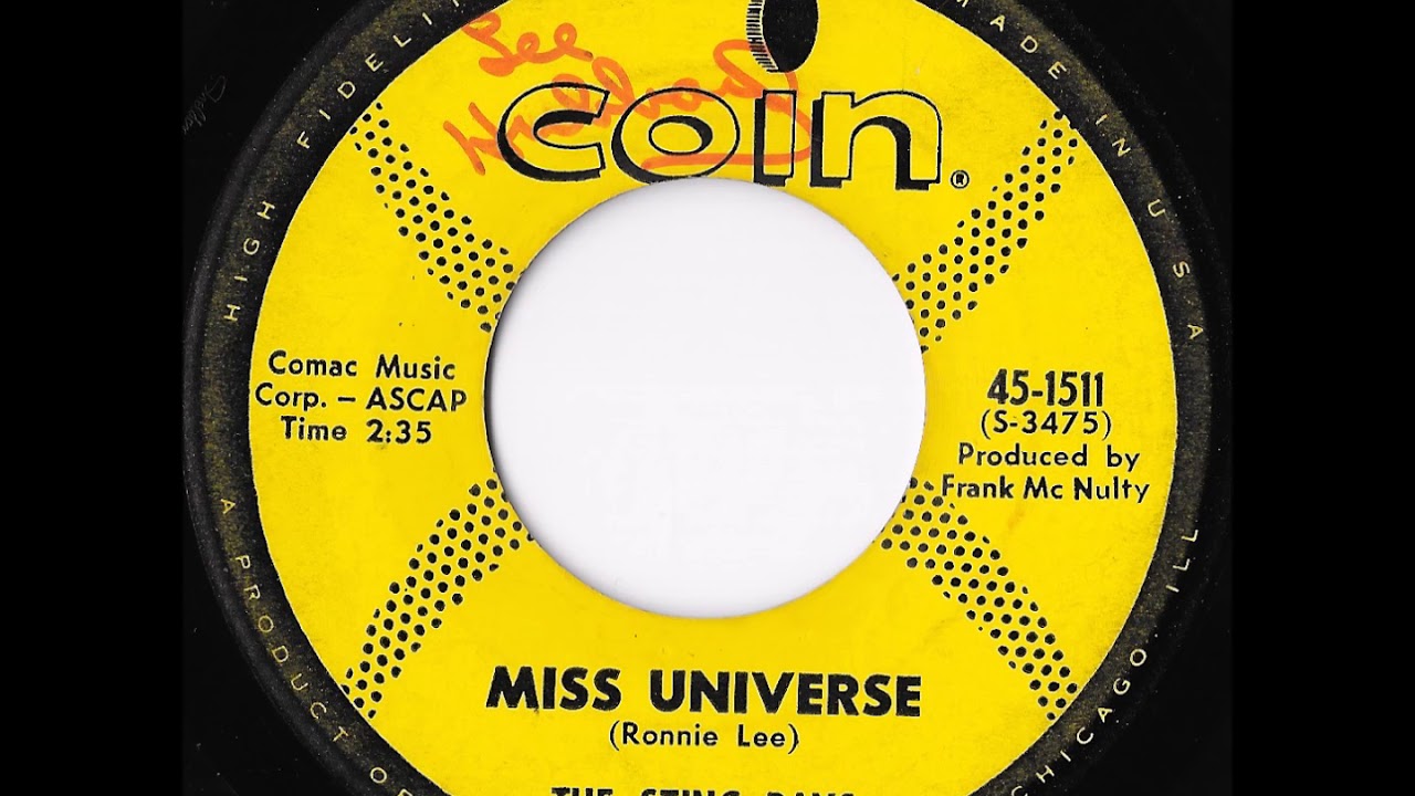 The Sting Rays - Miss Universe - Surf/Rock Instro.