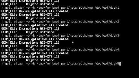 Ecrypted FreeBSD Install | GELI + ZFS\root + Key