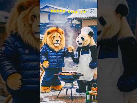 panda is frinde party#yutubeshorts