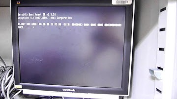 FW 7565 PXE function clip3 the system didn