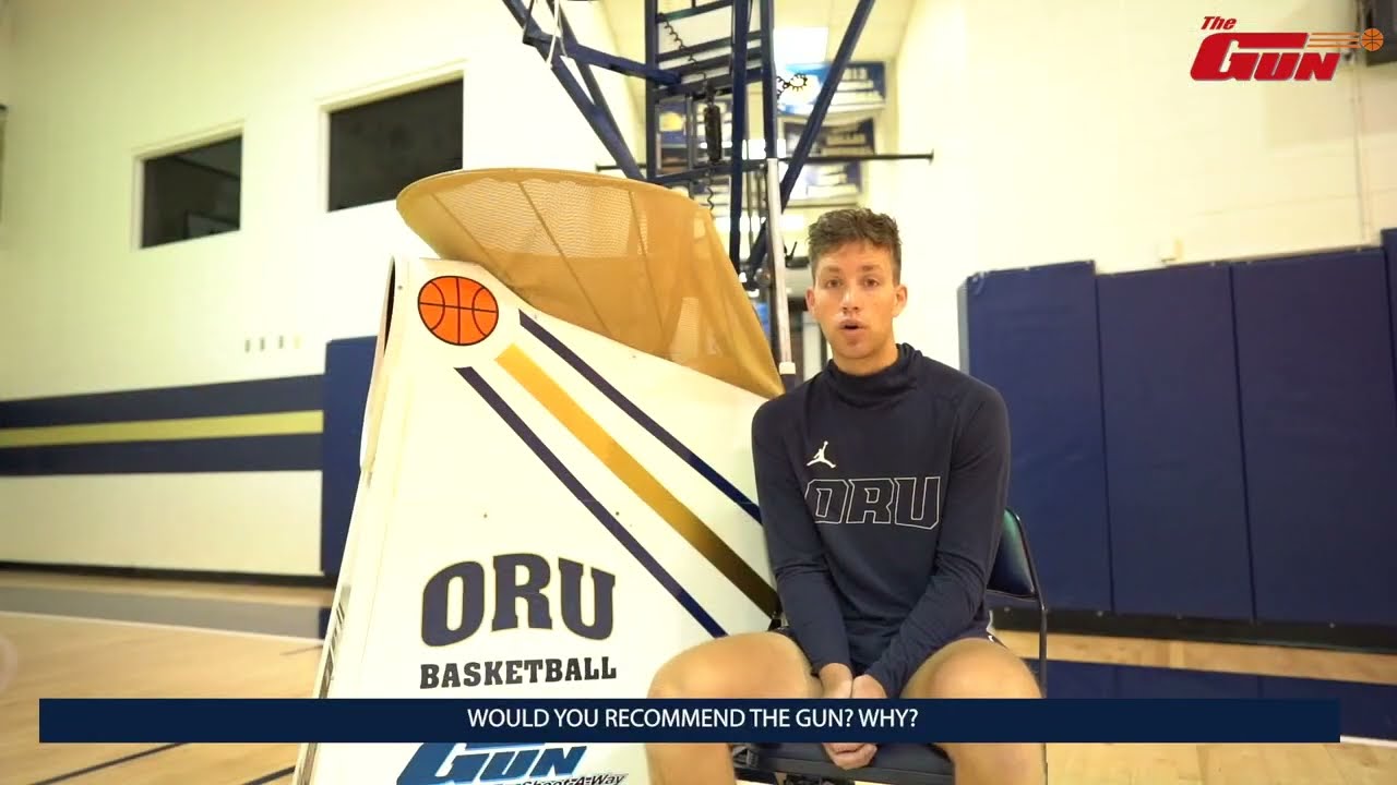 Trey Phipps uses The Gun to maximize his basketball shooting workouts