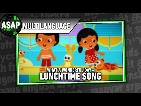 What a Wonderful Day - “Lunchtime Song” | Multilanguage (Requested)