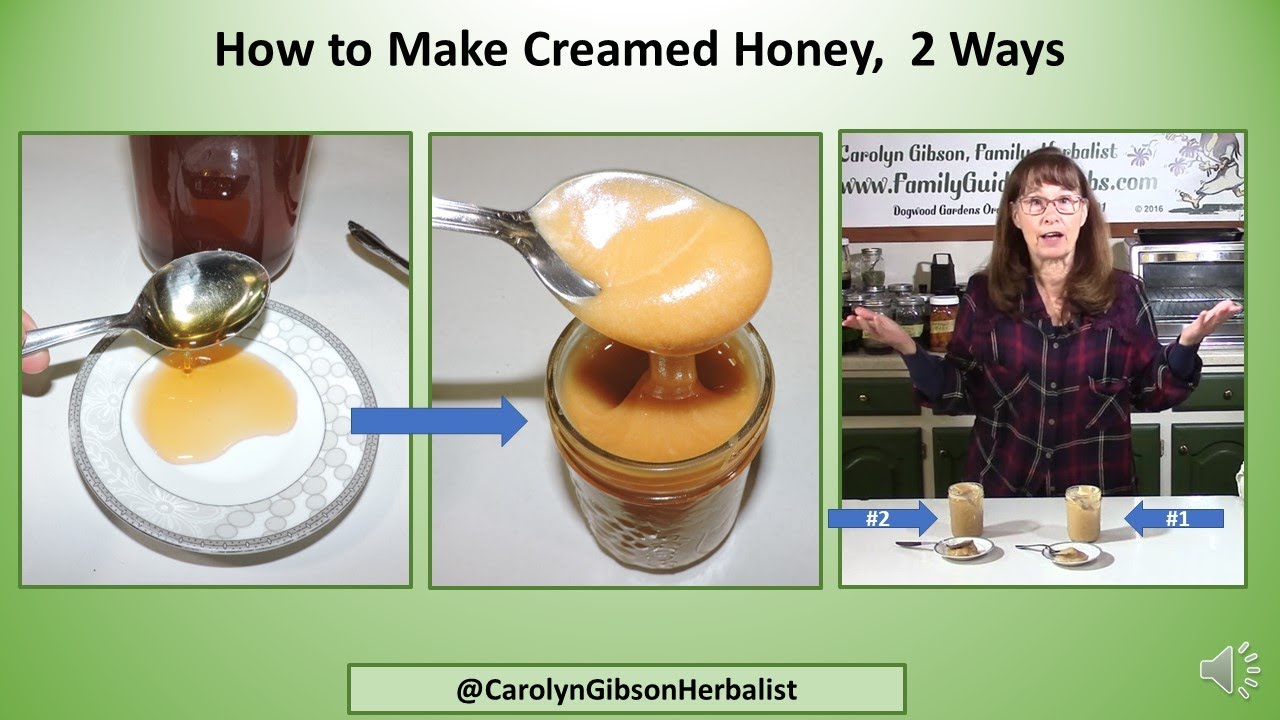How to Make Creamed Honey, 2 Ways, Which is Best? YouTube