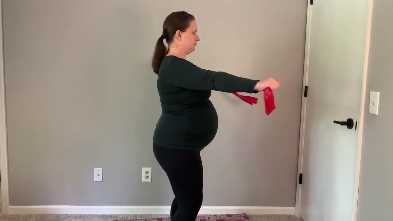 Band Pull Aparts Palms Down YouTube