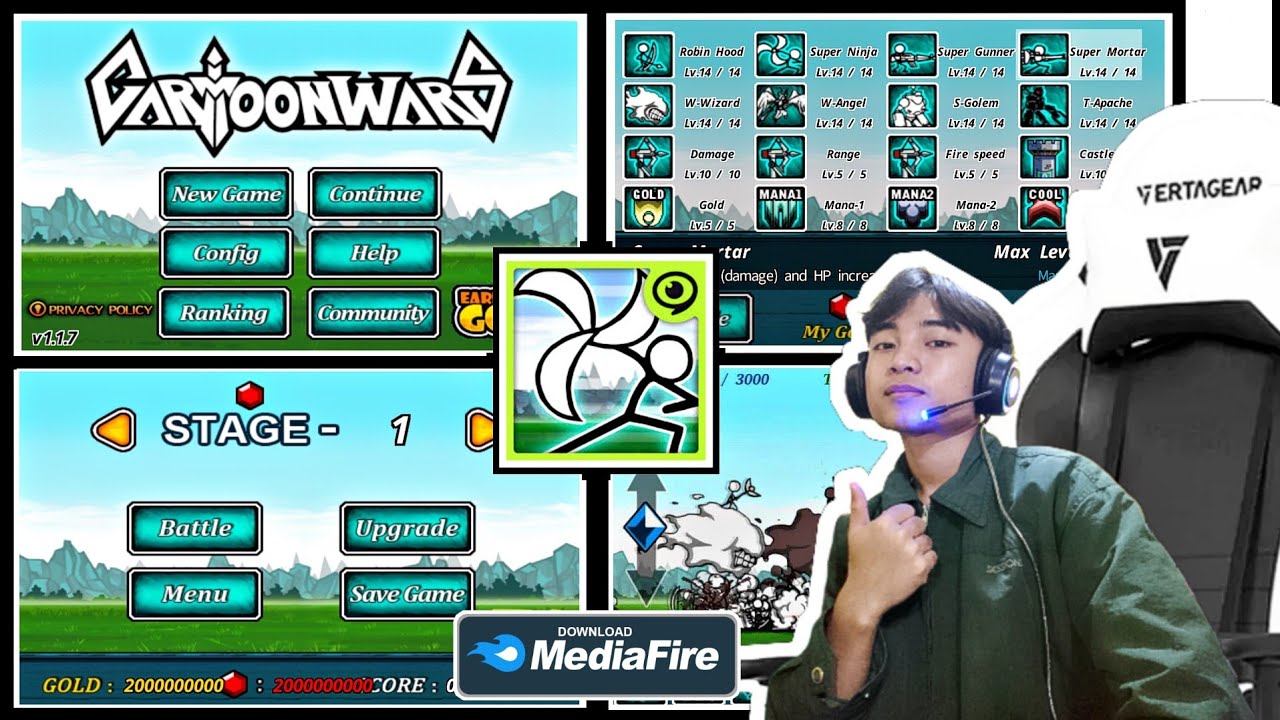 Cartoon Wars mod version (Android) Offline YouTube