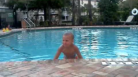 Chad's Boogie Woogie Pool Dance