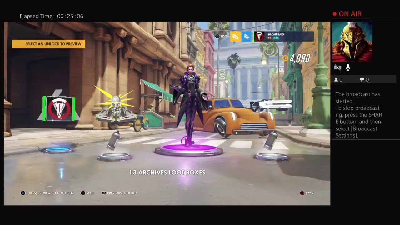 Overwatch storm rising 100 archive loot box openings