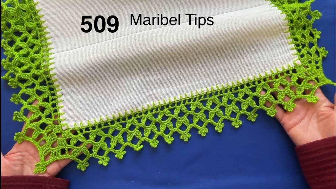 FANTASTICA PUNTILLA IDEAL PARA MANTELES VUELTA  Y VUELTA # 509