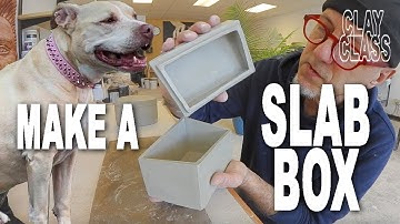 Make a Clay Slab Box (Square)