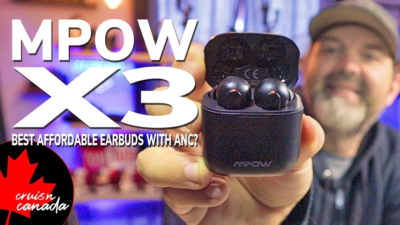 mpow x3 anc bluetooth earphones