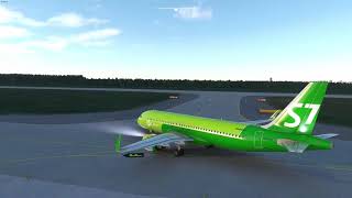 MSFS2020 / Взлёт Пулково (ULLI) / Vatsim