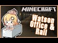 【Minecraft】Building Office and Rails!