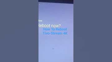 How To Reboot Tivo-Stream 4K
