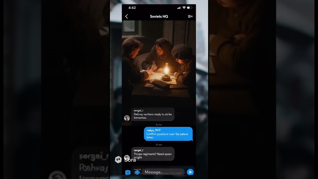 Found some social media archives from 1917 Russia 