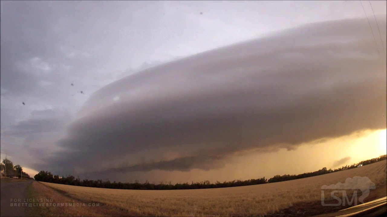 05132020 Dill City, OKAmazing Timelaspe of Squall Line Shelf Cloud
