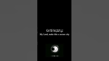واذ قال ابراهيم||♥️ياسر الدوسري شاشة سوداء سورة البقرة🌿 #قران_كريم #yasseraldosary