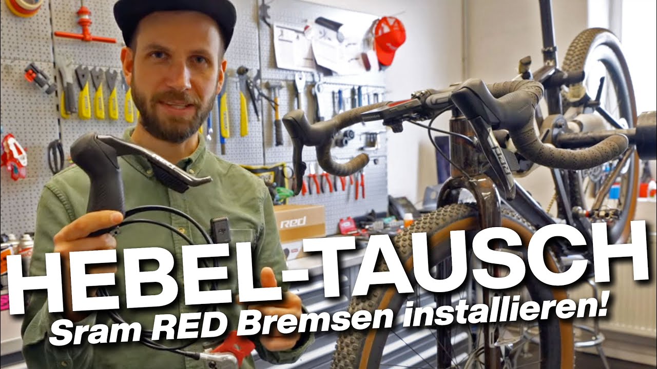 Die neuen SRAM RED Bremshebel montieren oder umbauen! Installations-Anleitung