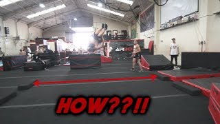 Freerunners Flipping Huge Gaps - Airborne ProJam 2018 Vlog