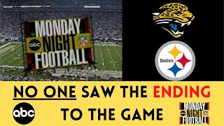 The CRAZIEST BROADCAST CONTROVERSY in Monday Night Football HISTORY | Steelers @ Jaguars (1997)