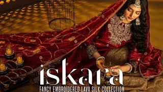 Iskara By Tawakkal Fancy Embroidered Lava Silk Luxury Collection 03051400061
