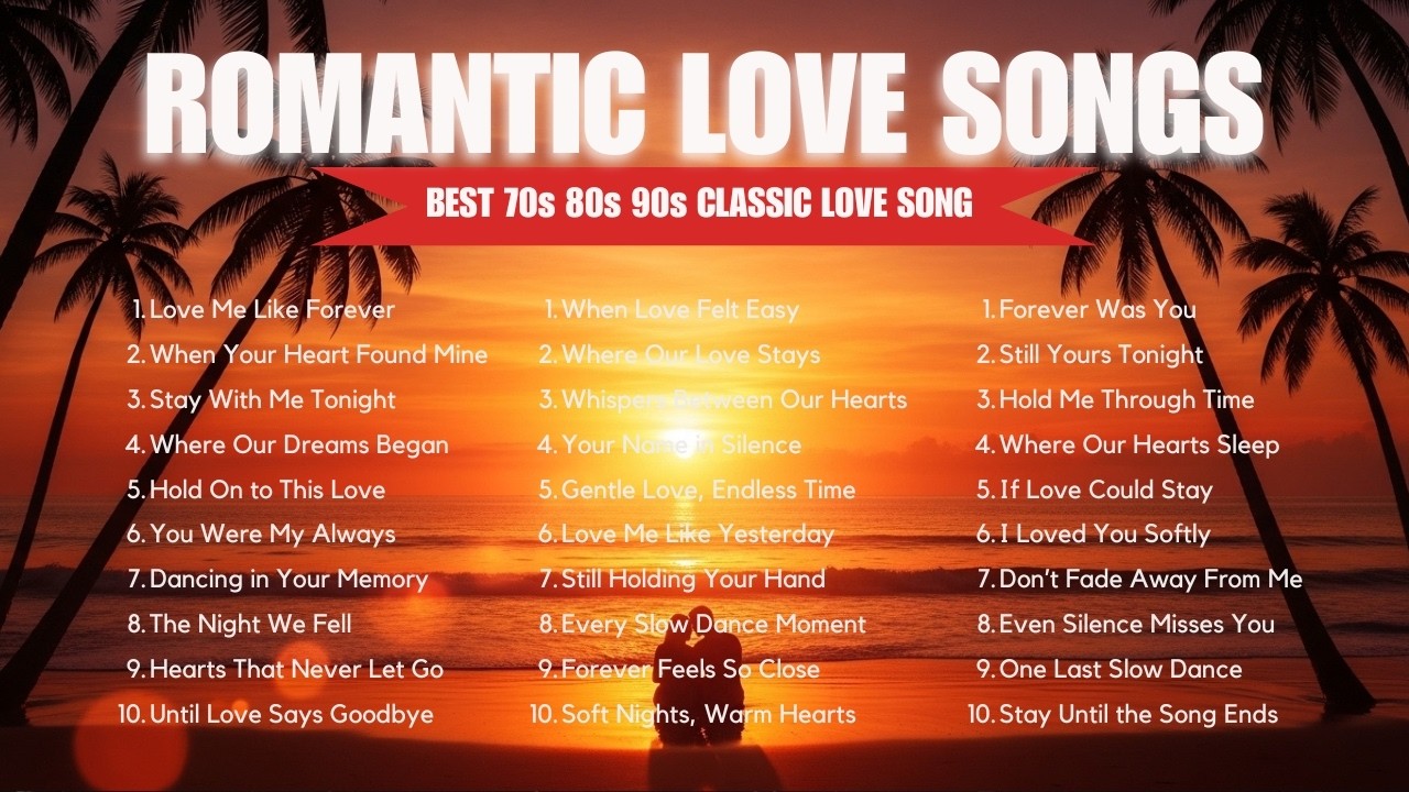 Sweet Love Music Playlist 🌹💖 Best 70s 80s 90s Romantic Songs Ever (Oldies But Goodies)