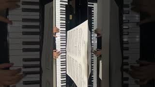 #Bach  The first lessons for the piano  No. 7  Minuet 小步舞曲