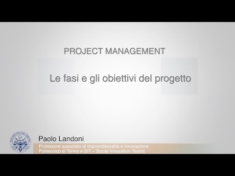 Landoni - 08 - Le fasi e gli obiettivi del progetto