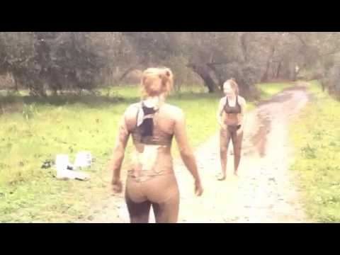 Mud wrestling - YouTube