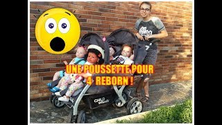 Une Poussette Pour 4 Reborns Youtube Une Poussette Pour 4 Reborns Youtube