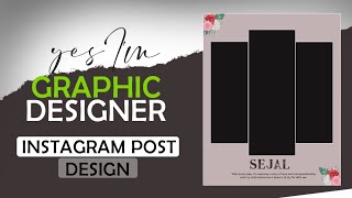 Trending Instagram Post Design Masterclass | Step by step Guide | Part 03 |
