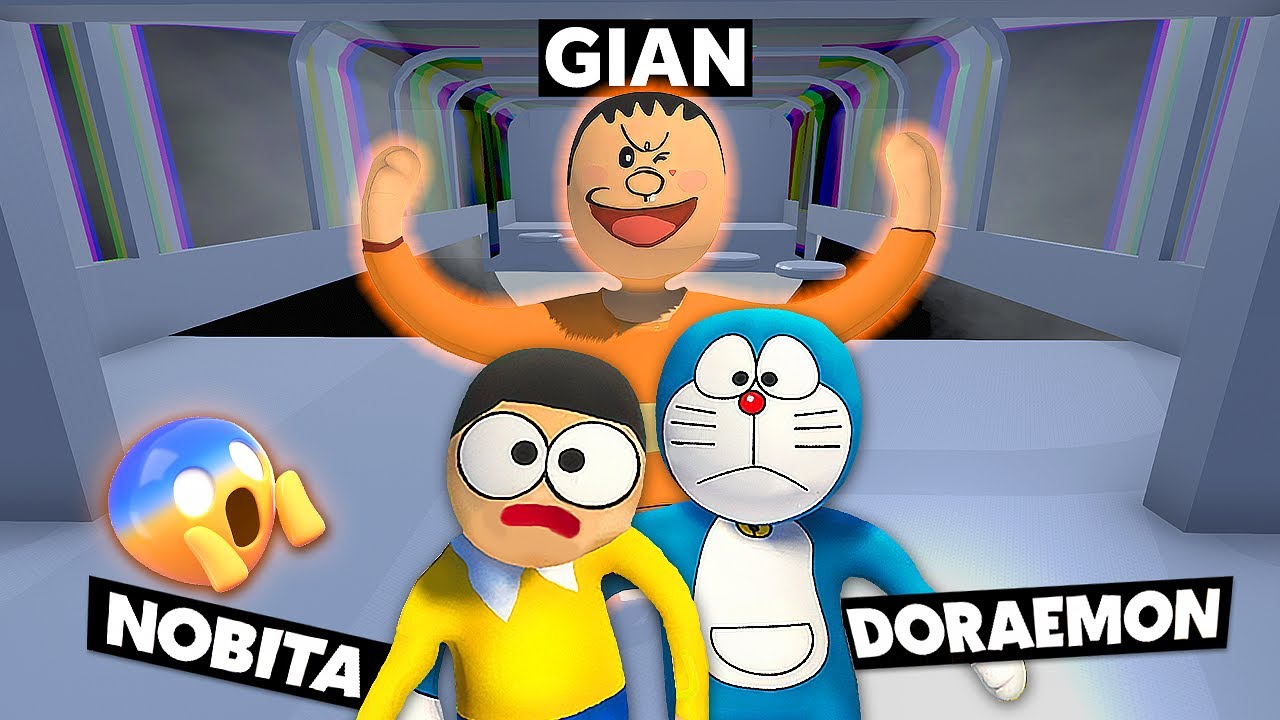 Is Doraemon Really BETTER Than Nobita at Human Fall Flat