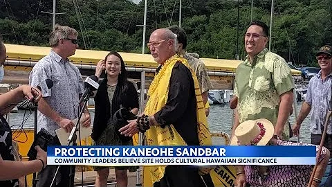 Popular Kaneohe Sandbar Spot Should Be Protected As Cultural Landmark Some Say Popular Kaneohe Sandbar Spot Should Be Protected As Cultural Landmark Some Say