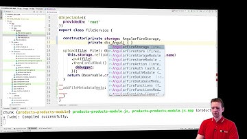 Advanced Web Apps 2019 Angular | S1P32 | Creating method to save file metadata in firestore
