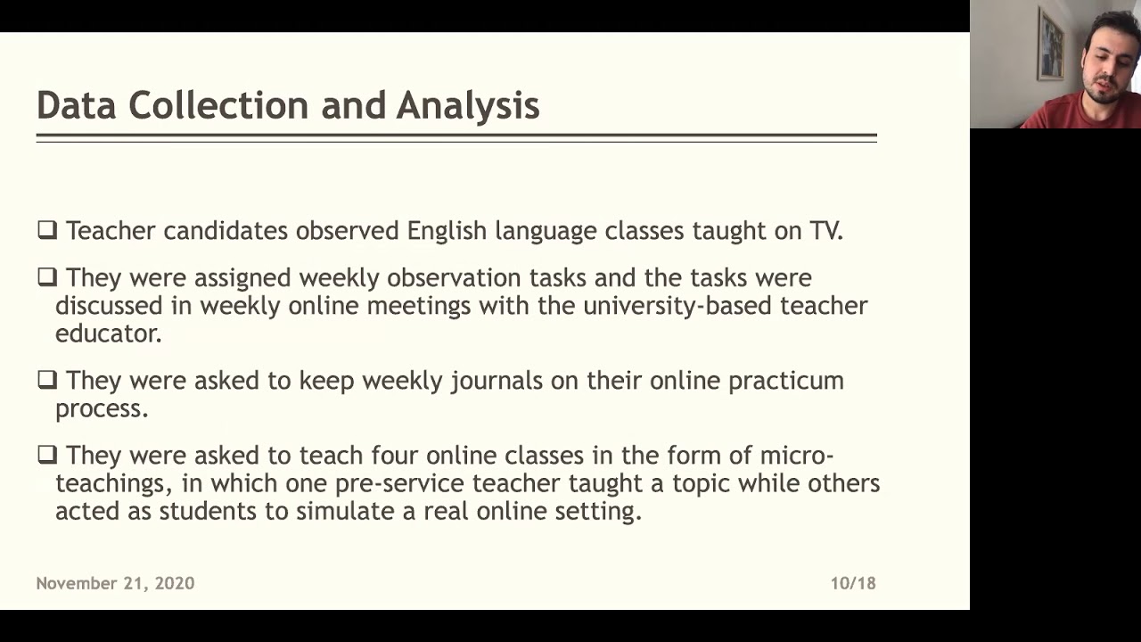 Ali İlya & Aysegul Daloglu: Training Preservice Language Teachers Online?