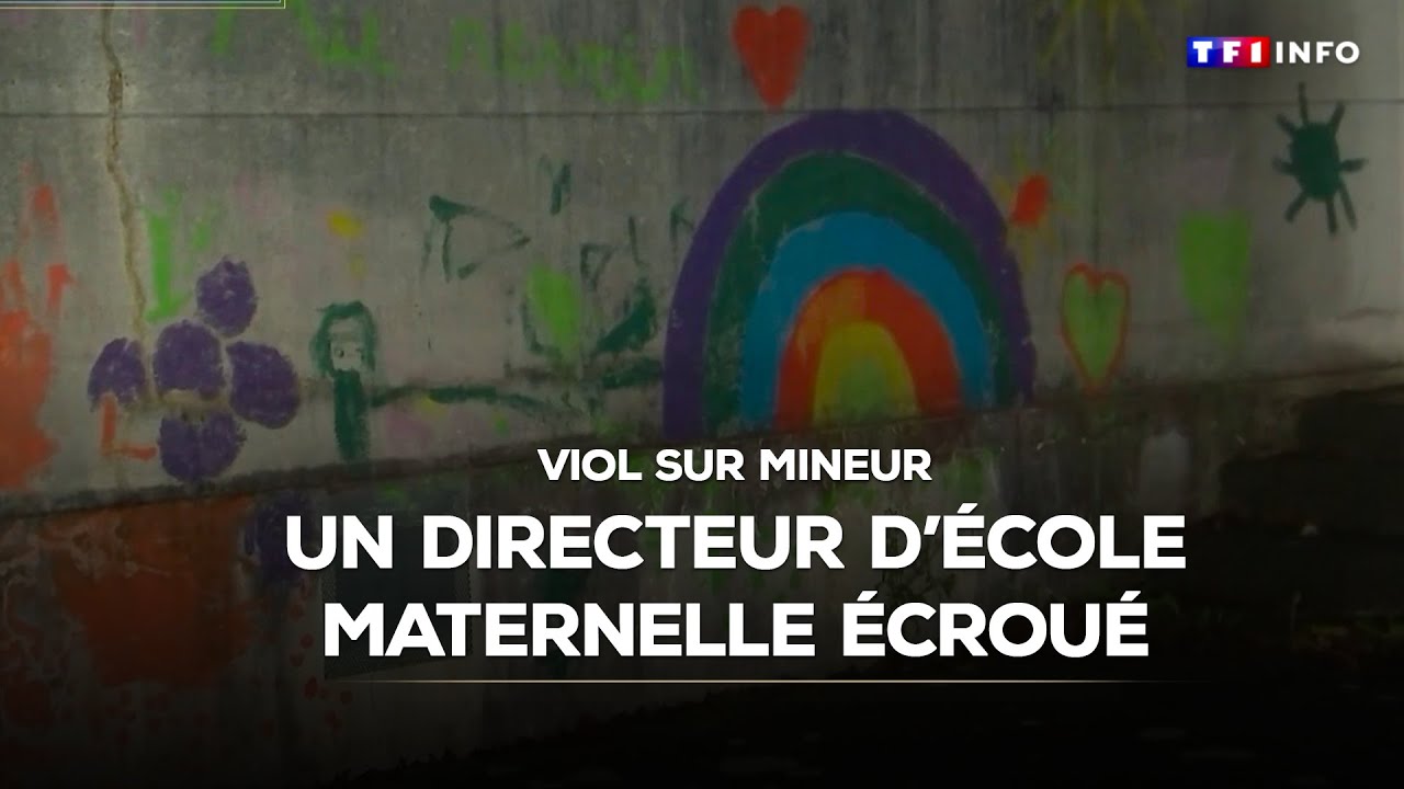 Vi*l sur mineur : un directeur d'école maternelle écroué｜TF1 INFO
